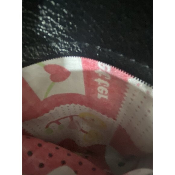 Motorcycle Vest Unisex 50 Chest Velvet Lined Black Faux Leather Pockets Snap 29 - Picture 14 of 15